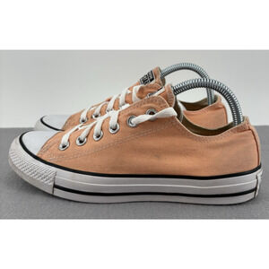 Converse Chuck Taylor All Star Pink Peach OX Low Top Shoes M 6 WO 8 Active